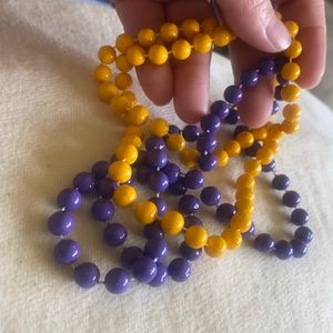 Two 22” Ball Necklaces